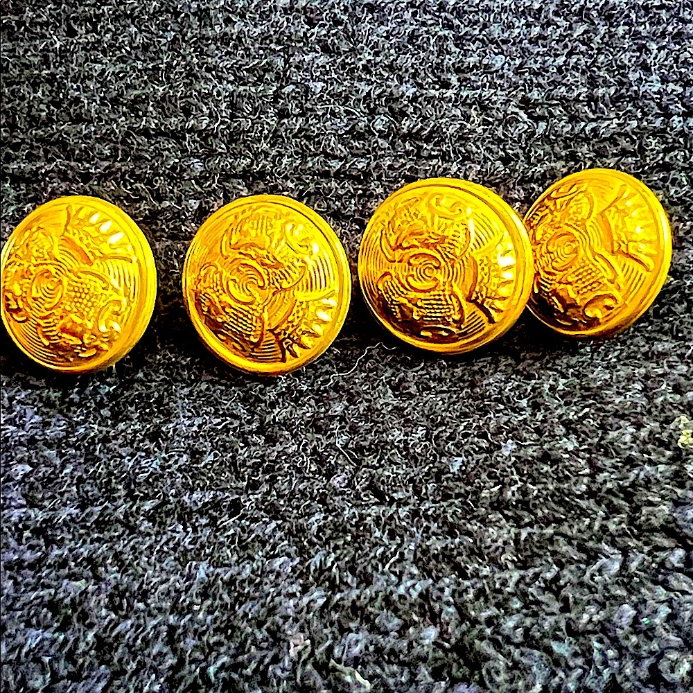 RalphLaurenBlueLabelPristineSignatureRareVtgSchoolBoyBlazerGoldButtonsLambswoolS - Picture 7 of 10